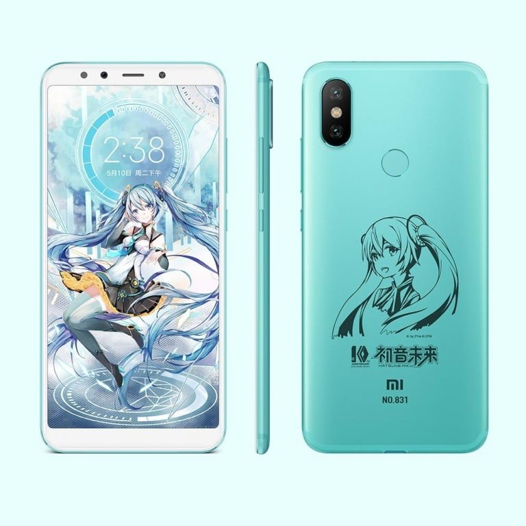 Mi 6X Hatsune Miku Special Edition 1