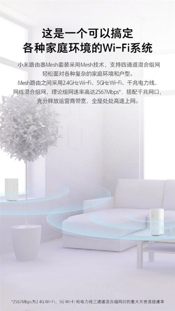 Mi Wifi Mesh Router